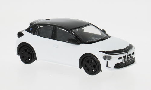 Lancia Ypsilon 2025 Wit/Zwart - 1:43